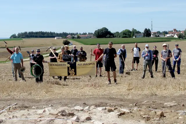 Team der Lehrgrabung Wettstetten 2020