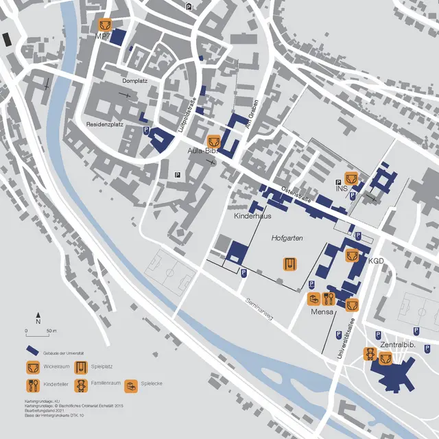 Lageplan Familienfreundliche KU