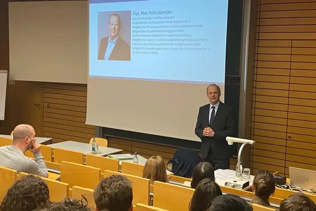 Vortrag von Herrn Güntzler am 31. Januar 2023 an der WFI