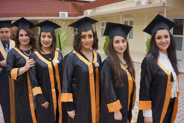 Abschlussfeier des Lernzentrums im irakischen Erbil.